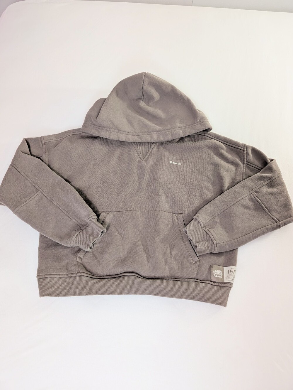 Roots Taupe Pullover Hoodie